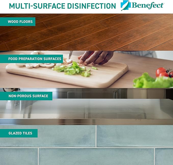 Benefect Botanical Decon 30 Disinfectant Cleaner, 5 Gallon, Light Lemon & Thyme - Image 6