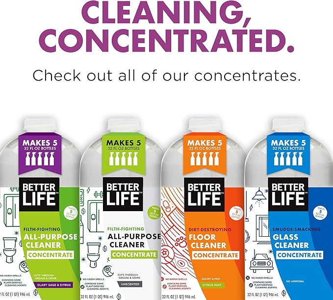 Better Life All Purpose Cleaner Concentrate- Multipurpose Home and Kitchen - Image 2