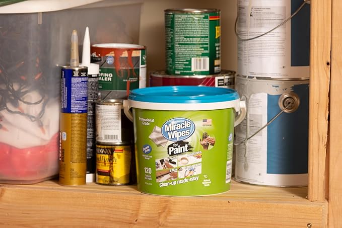 MiracleWipes for Paint Prep & Cleanup, Remove Tough Grime Build-Up, Wet Paint - Image 3
