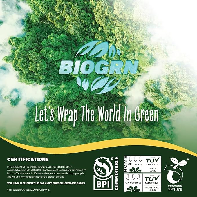 10-13 Gallon Compostable Trash Bags - Image 5