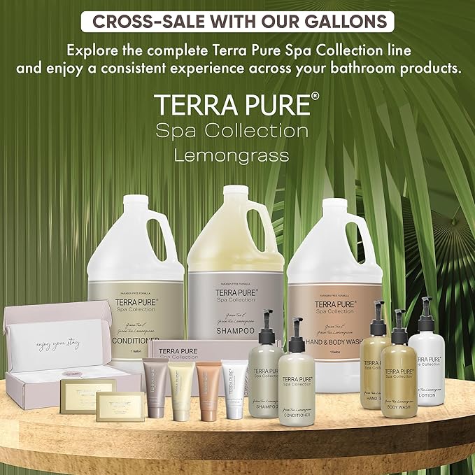 Terra Pure Spa Collection 1 Liter Body Wash Refill Bag - Image 7