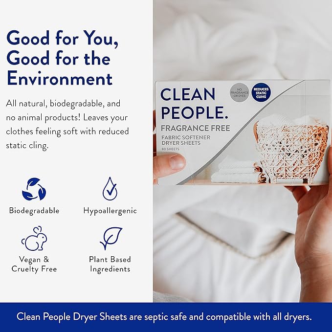 The Clean People Fabric Softener Sheets - Image 2