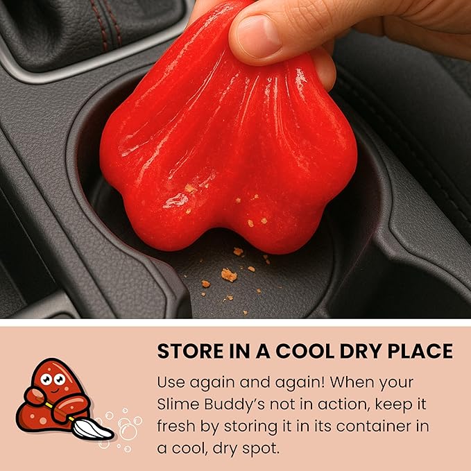 Slime Buddies Car Cleaning Gel Putty - Image 2