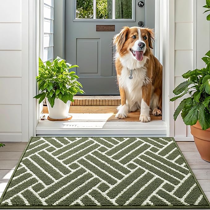 OLANLY Indoor Door Mat, 48x32 Inch, Dirt Resistant and Absorbent, Non-Slip - Image 6