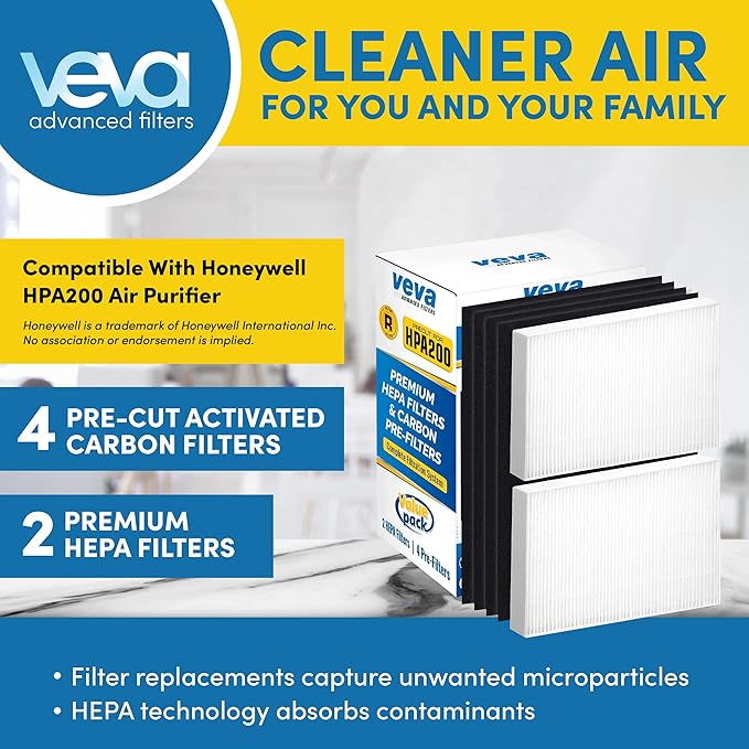 HPA200 Replacement Filters for Honeywell Air Purifier - Image 2