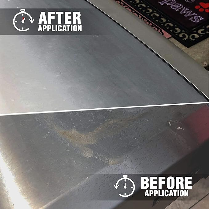 Milsek Stainless Steel Cleaner & Microfiber Cloth - Image 8