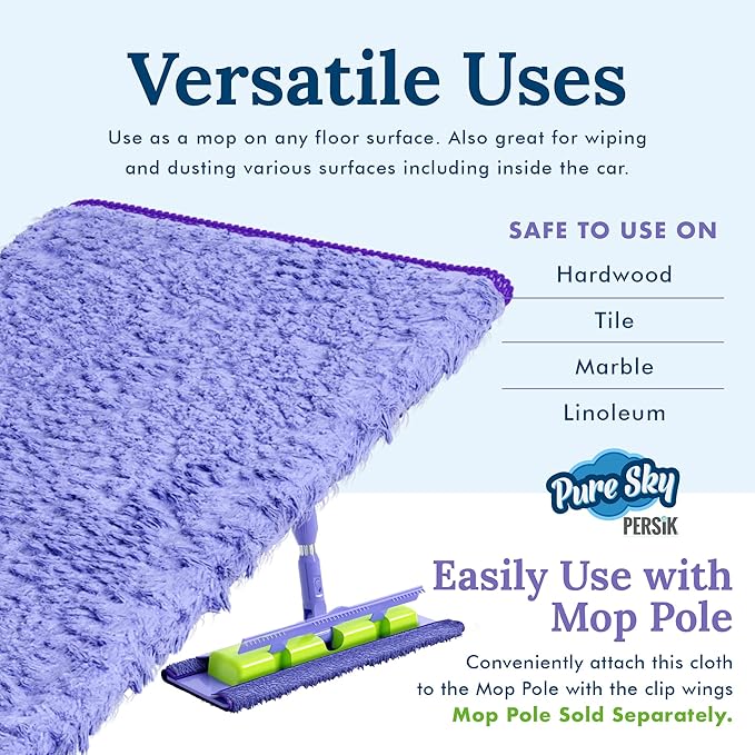 Pure-Sky Magic Deep Clean Cleaning Cloth – JUST ADD Water No Detergents Needed - Image 5