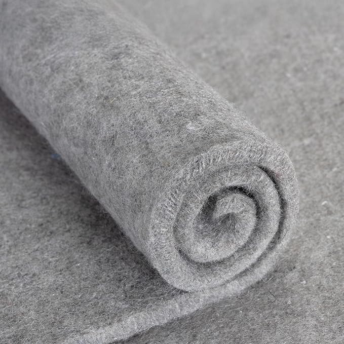 RUGPADUSA - Eco-Plush - 9'x13' - 1/2" Thick - 100% Felt - Luxurious Cushioned - Image 5