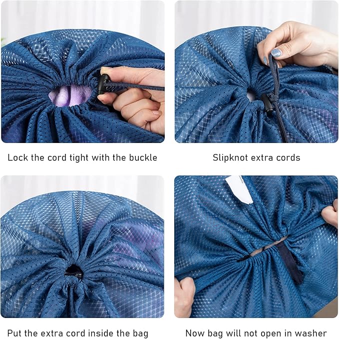 Polecasa Heavy Duty Large Mesh Laundry Bags - Image 6