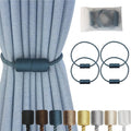 Magnetic Curtain Tiebacks 4 Pack Blue Curtain Rope Tieback Curtain Holders by CURTAINTIEBACKS