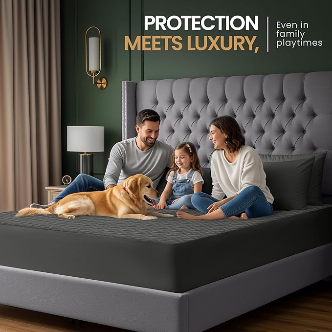 Utopia Bedding Waterproof Mattress Protector Full Size, Premium 3D Air Soft - Image 6