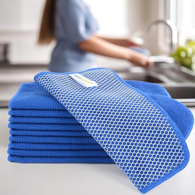 SINLAND Absorbent Microfiber Dish Cloths - Image 7