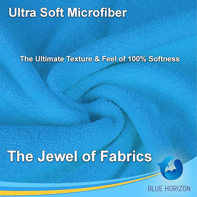 Large Microfiber Cleaning Towels, Ultra Soft Plush Washcloth Rag, Household and - Image 3