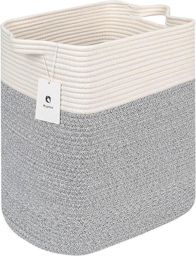 Hamper Toy Storage Collapsible Laundry Bin, Medium Fabric Organizer - Image 7