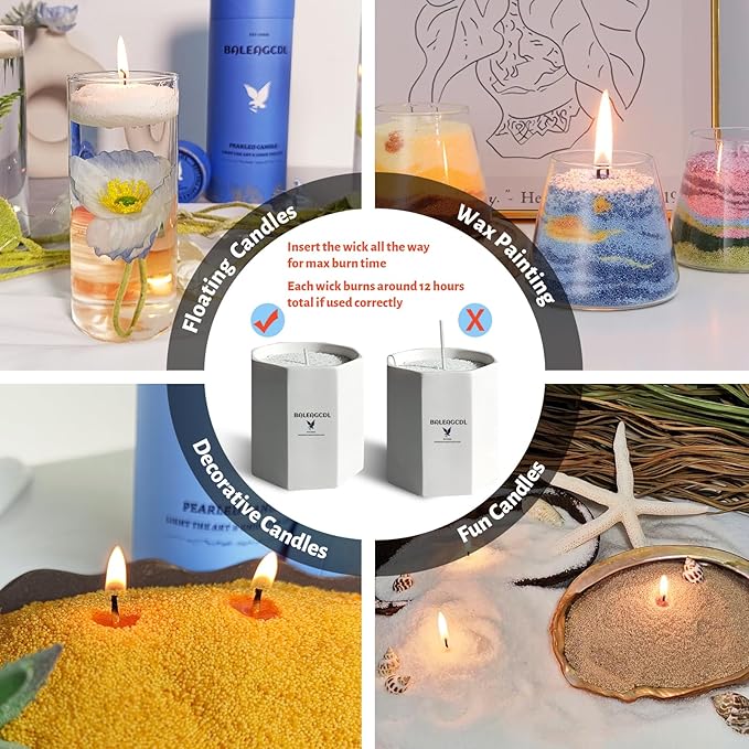 Osmanthus Scented Pumpkin Pearled Candle 18oz Luxury Sand Candle Granulated Wax - Image 5