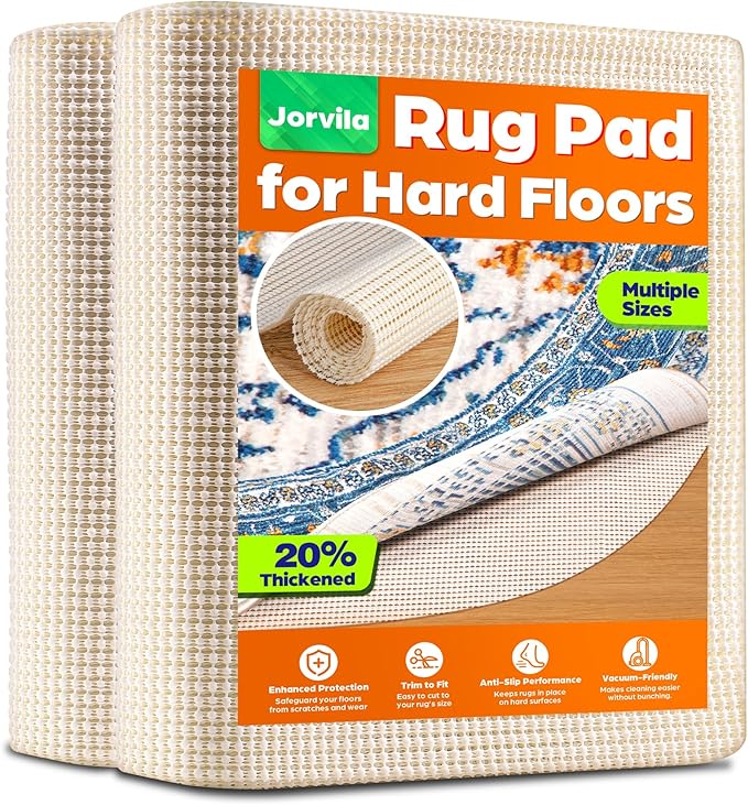 Non-Slip Rug Pad Gripper Round 4 Feet, Anti Skid Mat by Unknown