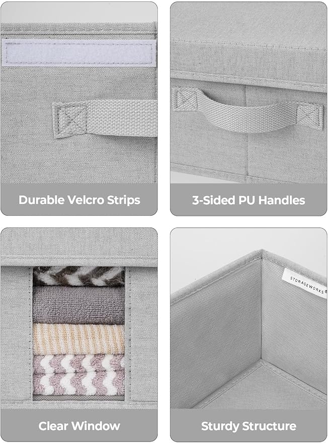 StorageWorks 2-Pack Large Under Bed Storage Bins - Image 5