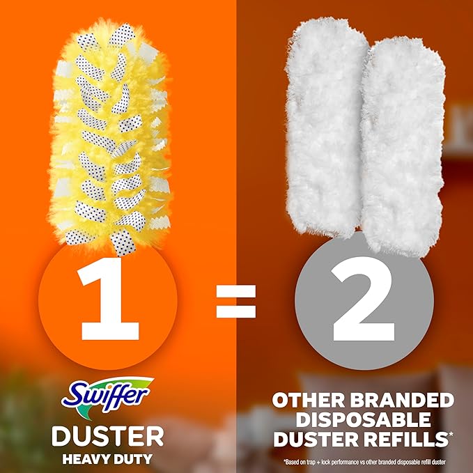 Swiffer Duster Kit with 6 ft Super Extendable Handle, Heavy Duty Starter Kit - Image 9
