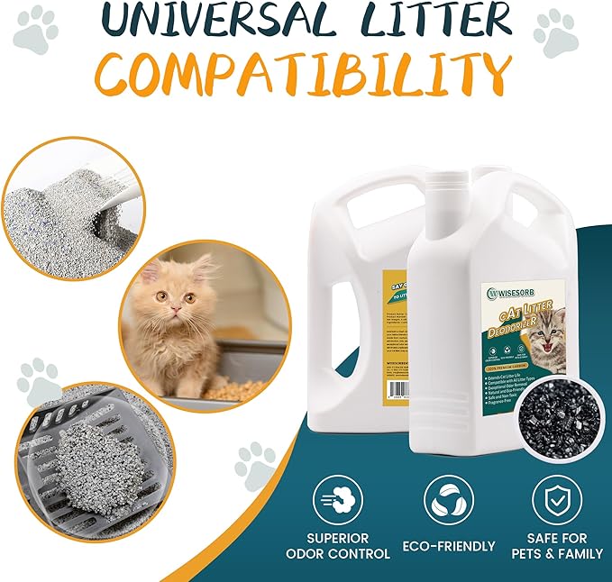 Cat Litter Deodorizer - 4Lb Activated Carbon Litter Box Odor Eliminator - Image 5