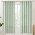 YoungsTex Sage Green Curtains 72 Inch Length by YoungsTex