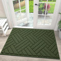 Door Mat Indoor Doormat, Entryway Rug Door Mats Non-Slip Rubber Backing by JEEDOVIA