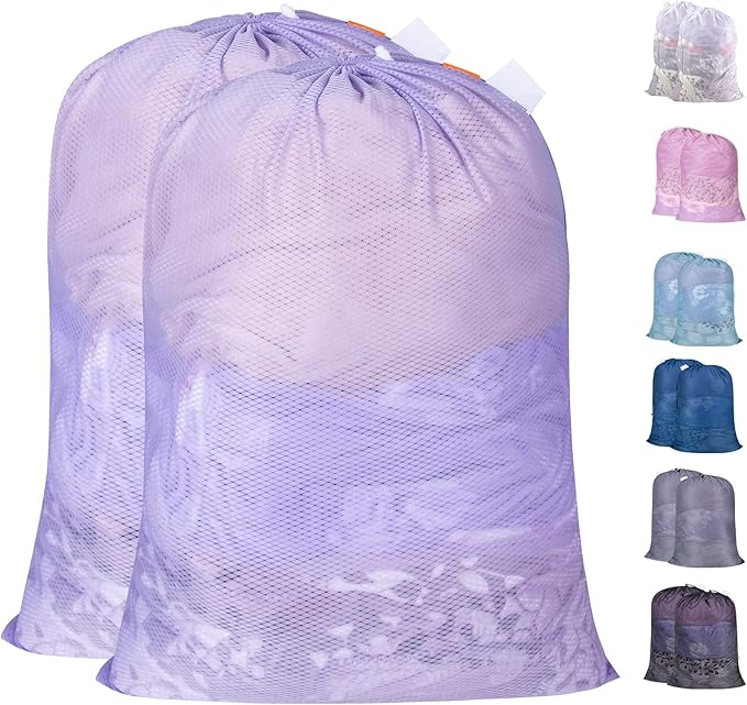 Polecasa Heavy Duty Large Mesh Laundry Bags by Polecasa