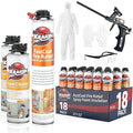 Kraken Bond Fastcoat Fire Rated Spray Foam Insulation Closed Cell in a Can 360 by KRAKENBOND