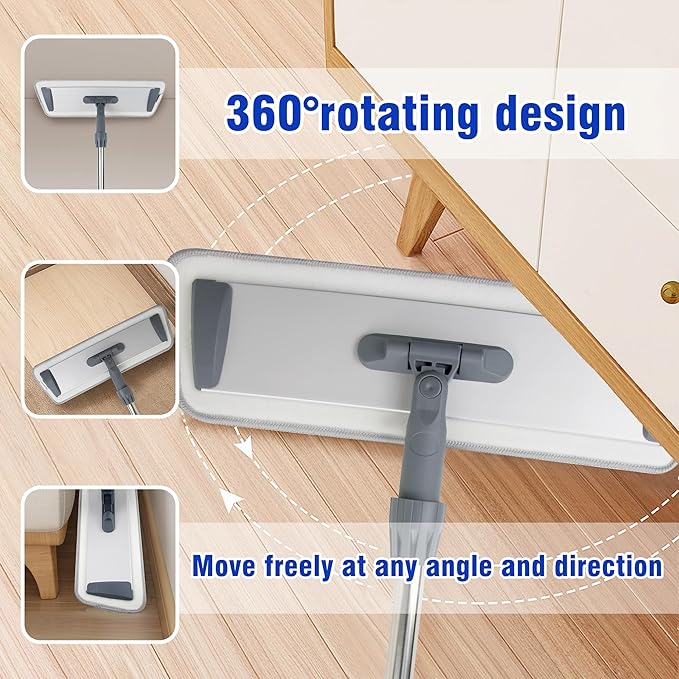 Microfiber Flat Mop for Floor Cleaning - Image 6