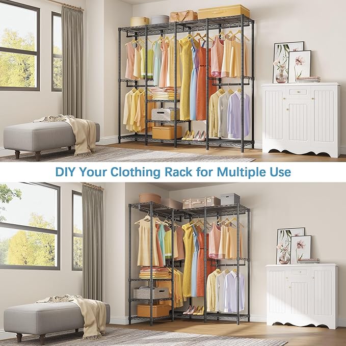 VIPEK V40 Medium Garment Rack Heavy Duty Clothes Rack - Image 5