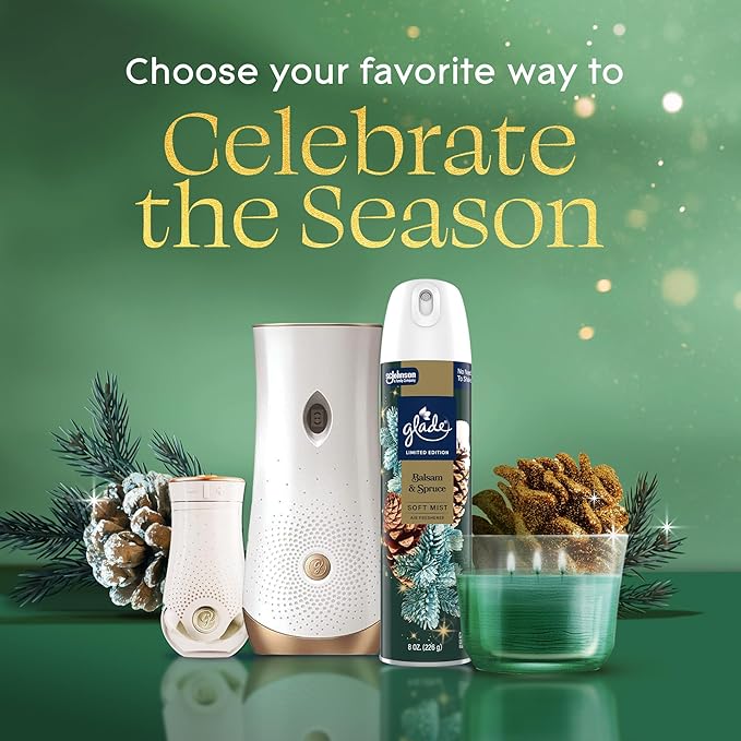 Glade Automatic Spray Refill, Balsam & Spruce, Scented Air Freshener - Image 7