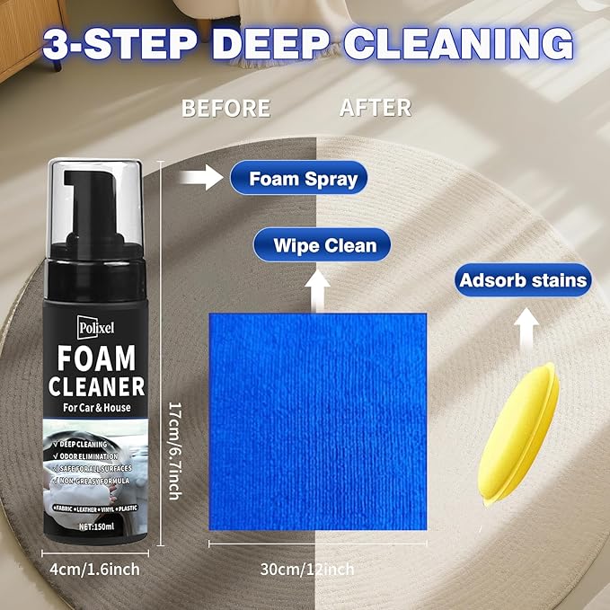 Multifunctional Foam Cleaner for Car - Image 5