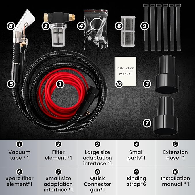 Shop Vac Extractor Kit, Better Extractor Hose Kit - Image 7