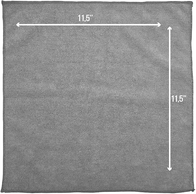 GREEN LIFESTYLE Chamois Cloth, Microfiber Cleaning Cloth 150 Pack, Borderless - Image 6