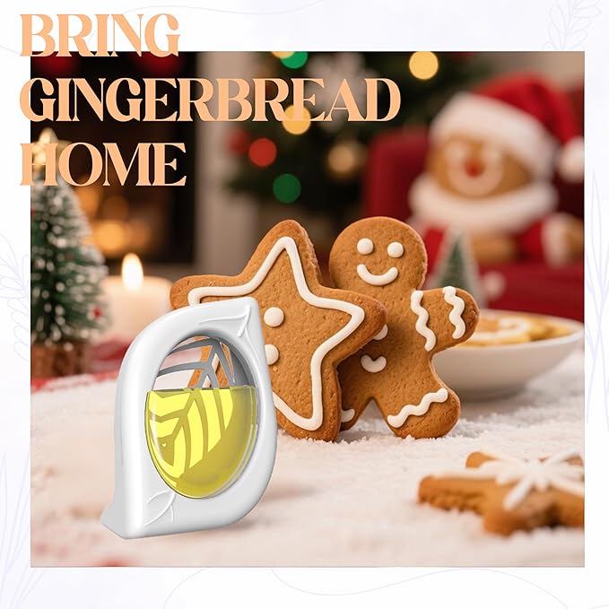 Air Freshener for Home, 4 Pack, Gingerbread, Odor Eliminator for Small Area - Image 3