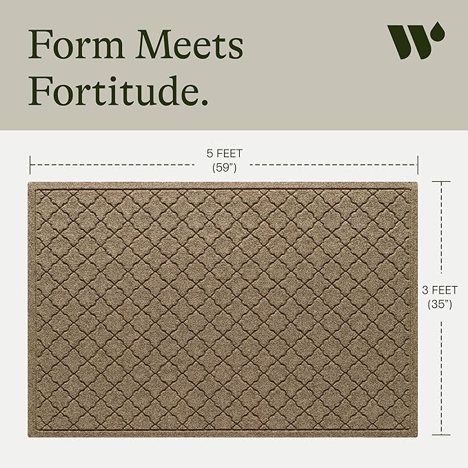 WaterHog Heavy Duty Doorway Mat, Made in USA, Durable & Skid-Resistant Entryway - Image 3