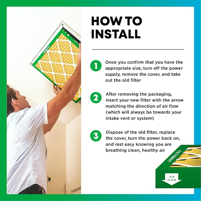 Filterbuy 28x30x2 Air Filter MERV 11 Allergen Defense Replacement, - Image 5