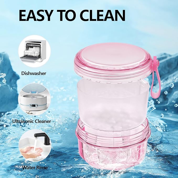 Denture Bath Case Denture Cleaning Cup - Image 9