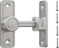Barn Door Privacy Latch, 90°/180° Swing Slide Lock, Zinc-Alloy, Adhesive or by RETRIN