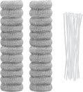 24PCS Lint Traps for Washing Machine, Stainless Steel Mesh Snare Trap Washer by Motroce