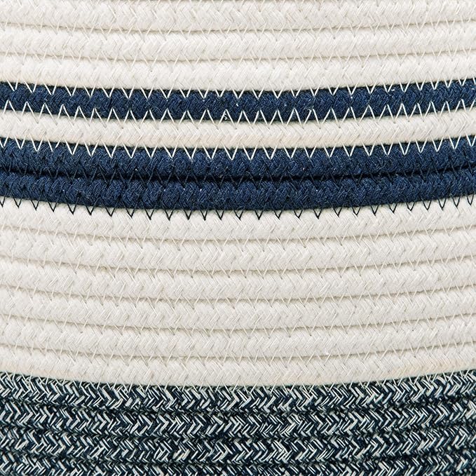 Woven Rope Laundry Hamper Basket by YOUDENOVA, 58L Tall Luandry Basket - Image 10