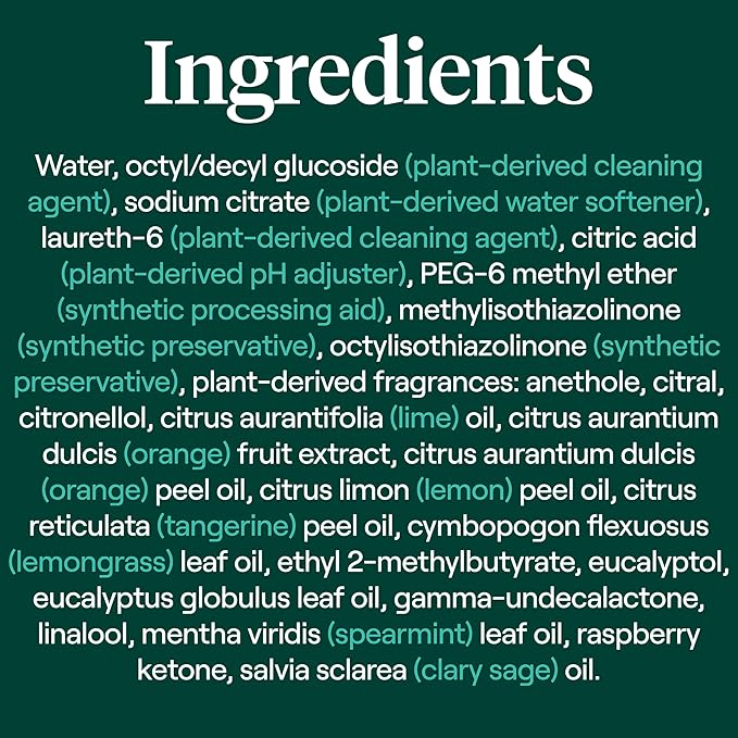 Seventh Generation All Purpose Cleaner Rejuvenating Yuzu Basil, 23 fl oz - Image 8