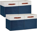 DULLEMELO 13 inch Cube Storage Bins, Gift Baskets Empty by DULLEMELO