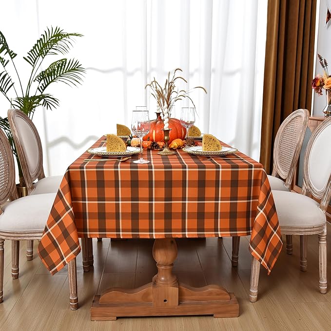 Gingham Tablecloth Fabric - Image 3