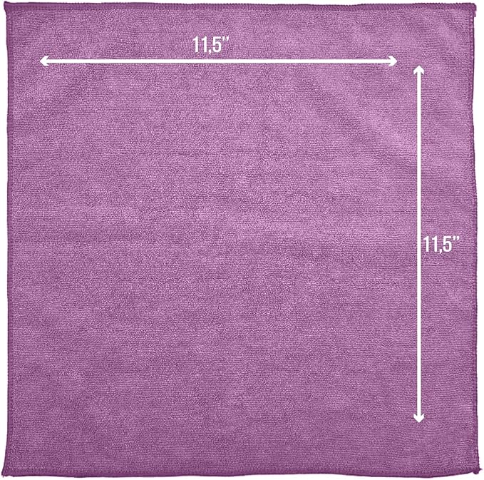 GREEN LIFESTYLE Chamois Cloth, Microfiber Cleaning Cloth 150 Pack, Borderless - Image 6