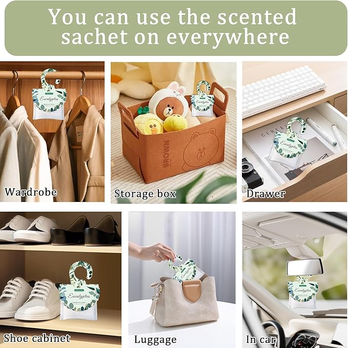 15 Packs Eucalyptus Scented Sachets Bag - Image 3