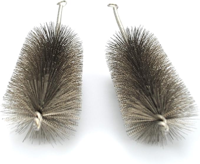 Pipe Cleaning Brush Set Stainless Steel Bristles, 8 Piece Variety Pack - Image 2