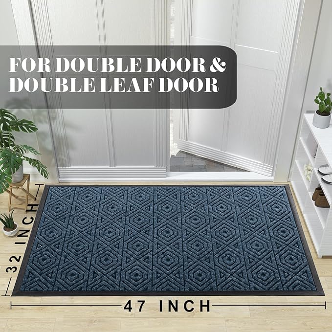 Yimobra Door Mat, Outdoor Indoor Entrance Welcome Mat, Heavy Entry Front Door - Image 6