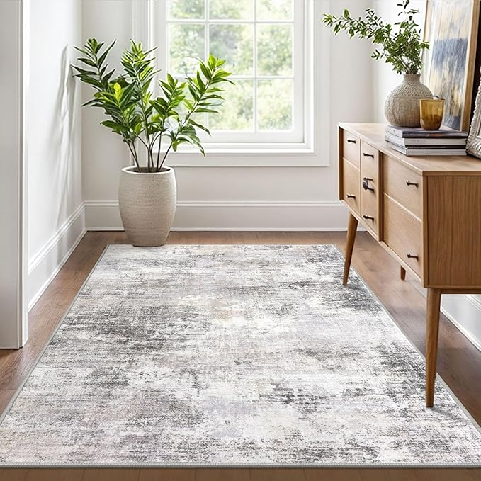 IOHOUZE Abstract Area Rug 4x6 Ft Washable Rugs - Image 8