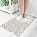 Shower Mat Non Slip Bathtub Mat, 27 x 16 Inch Eco-Friendly Soft Bath Mat by Unknown