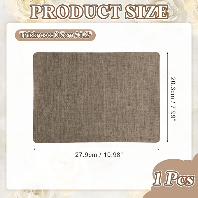 PATIKIL Linen Repair Patch, 8 x 11 Inch Self-Adhesive Linen Fabric Repair - Image 2